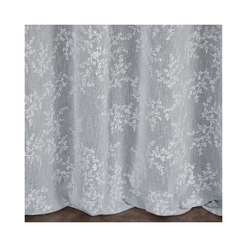 Amber mintás dekor függöny Szürke 140x250 cm