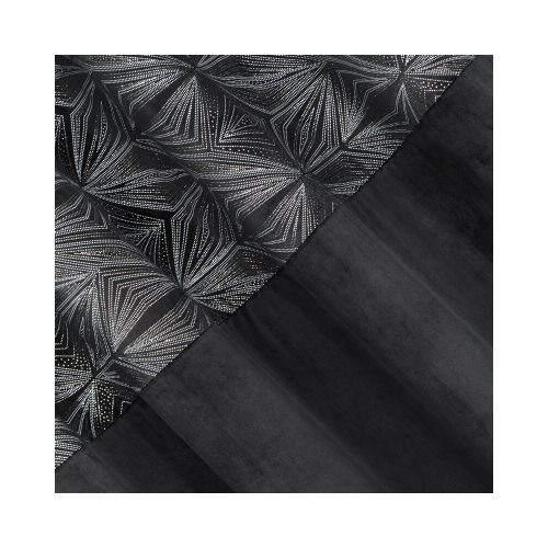 Ariana bársony sötétítő függöny Fekete 140x250 cm