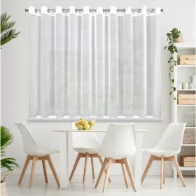   Molly fényáteresztő függöny apró kövekkel Fehér 350x150 cm