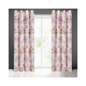 Polly manó mintás gyerek függöny Többszínű 140x250 cm