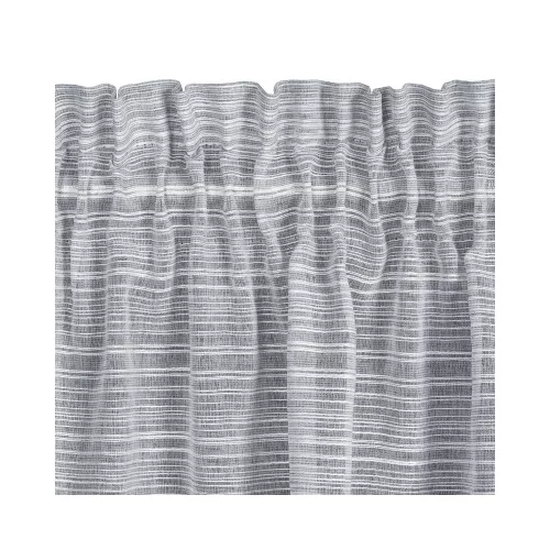 Aria eső hatású fényáteresztő függöny Szürke 140x300 cm