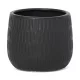 Moni kerámia kaspó Fekete 16x16x13 cm