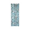 Iga sötétítő függöny modern virág mintával Fehér/kék 140x250 cm