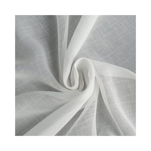 Anet fényáteresztő függöny levél mintával Fehér 140x250 cm