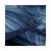 Mako-szatén ágyneműhuzat designer mintával Sötétkék 220x200 cm - 70x80 cm 2db