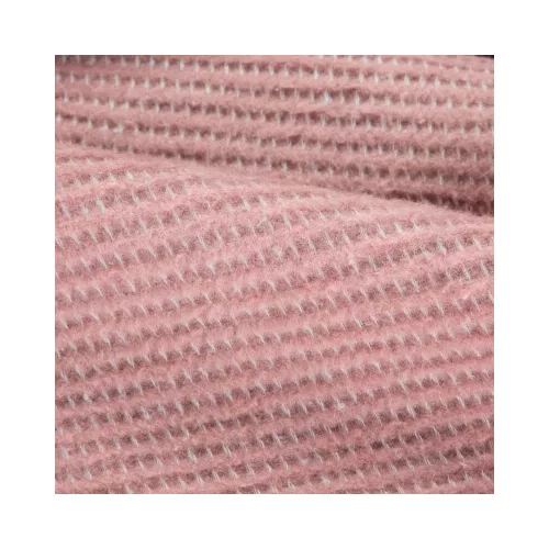 Amber gofri szerkezetű puha takaró Pasztell rózsaszín 180x220 cm