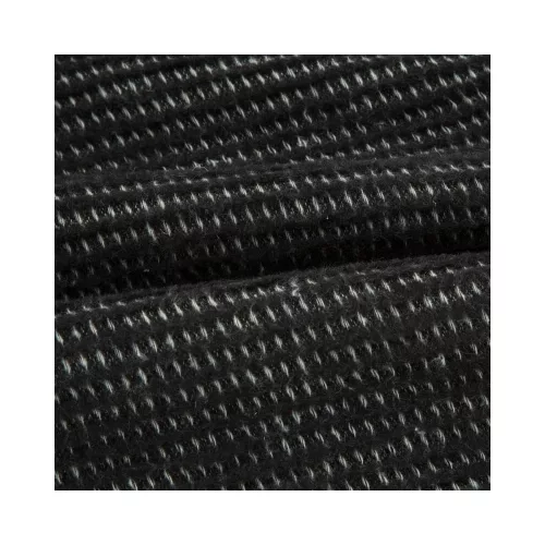 Amber gofri szerkezetű puha takaró Fekete 200x220 cm