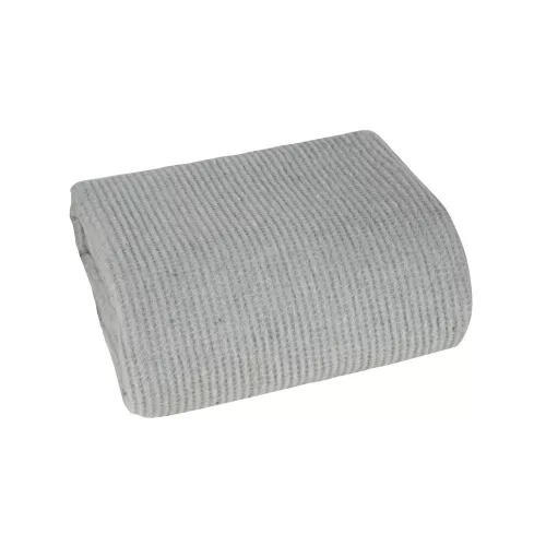 Amber gofri szerkezetű karosszék takaró Ezüst 70x160 cm