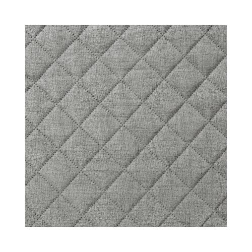 Len1 vászon szerkezetű préselt mintás ágytakaró Acélszürke 220x240 cm