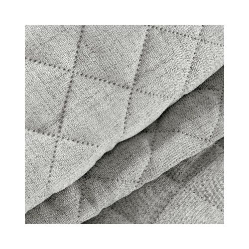 Len1 vászon szerkezetű préselt mintás ágytakaró Bézs 170x210 cm