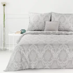   Sara05 elegáns ágyneműhuzat Világosszürke 140x200 cm - 70x90 cm