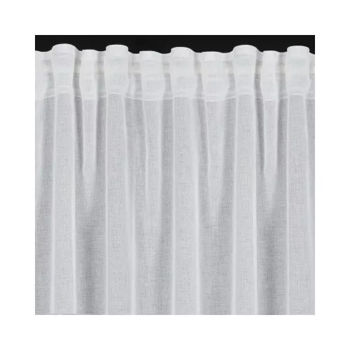 Dolly virág mintás dekor függöny Fehér 140x270 cm