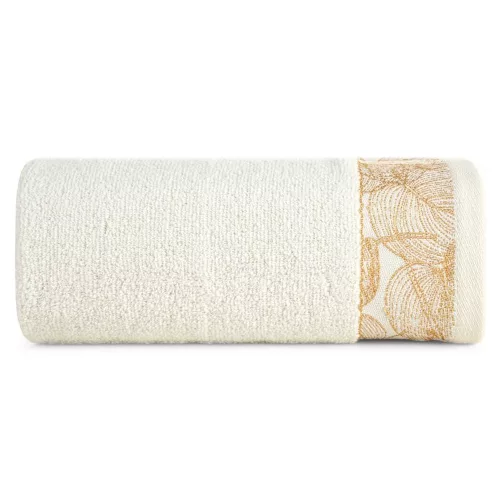 Agis jacquard törölköző Krémszín 30x50 cm