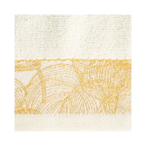 Agis jacquard törölköző Krémszín 70x140 cm