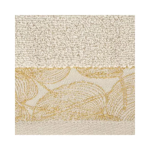Agis jacquard törölköző Bézs 30x50 cm