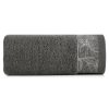 Agis jacquard törölköző Acélszürke 70x140 cm