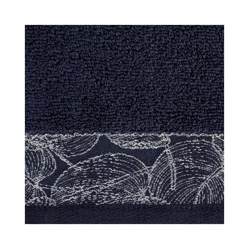 Agis jacquard törölköző Gránátkék 30x50 cm