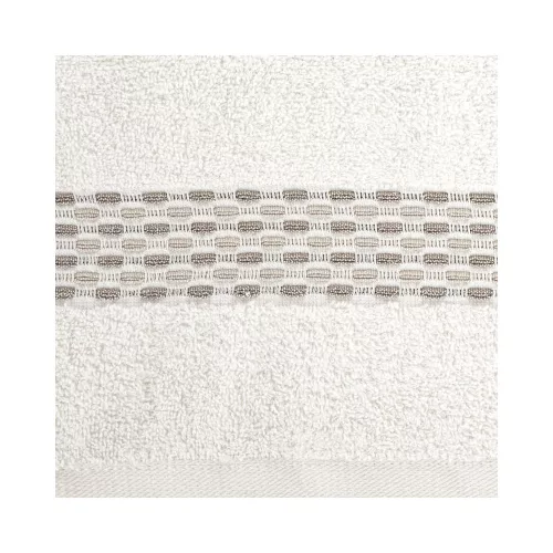 Riva jacquard törölköző Krémszín 30x50 cm