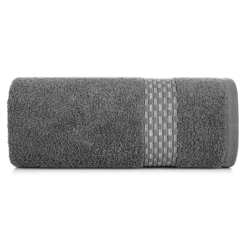Riva jacquard törölköző Acélszürke 30x50 cm