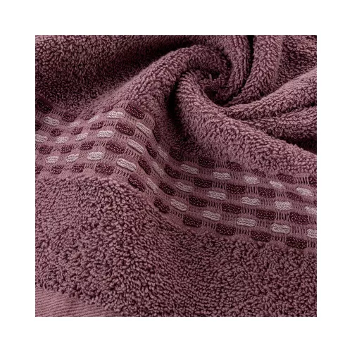 Riva jacquard törölköző Halványlila 50x90 cm