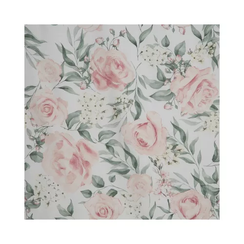 Spring13 pamut-szatén ágyneműhuzat Fehér/zöld/rózsaszín 220x200 cm - 70x80 cm 2db