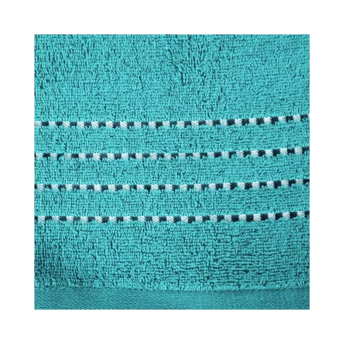 Fiore csíkos törölköző Világos türkiz 30x50 cm
