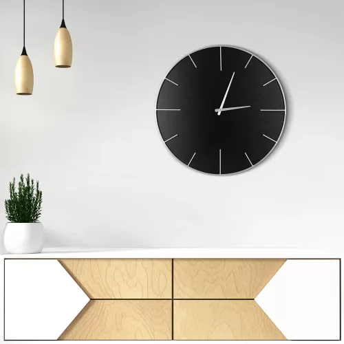 Ze37 falióra Fekete 60x4x60 cm