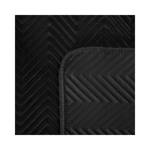 Sofia bársony ágytakaró Fekete 200x220 cm