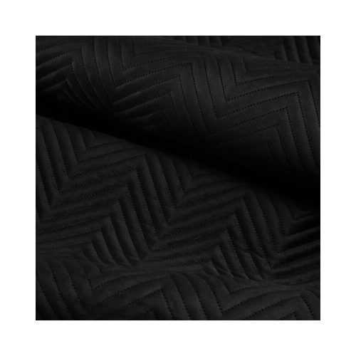 Sofia bársony ágytakaró Fekete 200x220 cm