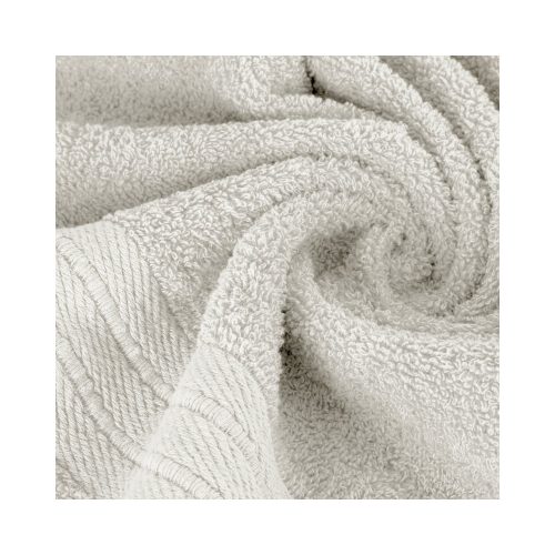 Kaya csíkos törölköző Krémszín 30x50 cm