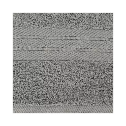 Kaya csíkos törölköző Ezüst 70x140 cm