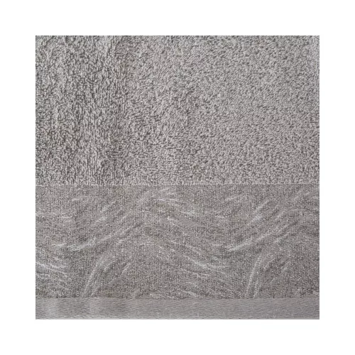 Rubi törölköző jacquard szegéllyel Ezüst 50x90 cm