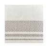 Suzana pamut törölköző jacquard mintás szegéllyel Krémszín 50x90 cm