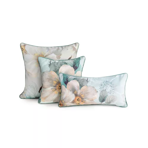 Aline tavaszi mintás párnahuzat Bézs 60x60 cm