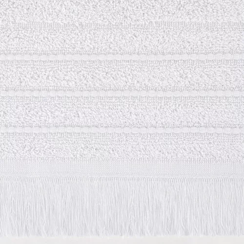 Mirena rojtos pamut törölköző Fehér 70x140 cm