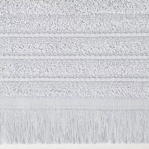 Mirena rojtos pamut törölköző Ezüst 50x90 cm