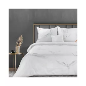   Lea pamut-szatén ágyneműhuzat Fehér 140x200 cm - 70x90 cm 1db