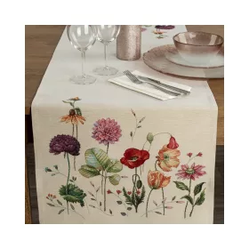   Mezei virágmintás gobelin asztali futó Többszínű 40x100 cm +/-5%