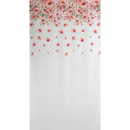 Oliwia mintás dekor függöny Fehér 140x270 cm