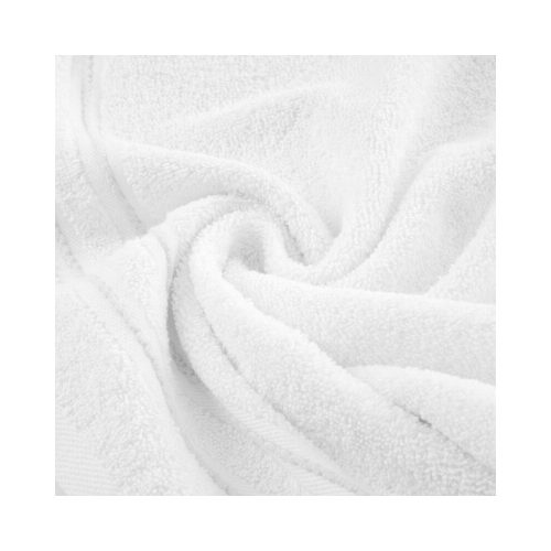 Emina pamut törölköző díszcsíkkal Fehér 30x50 cm