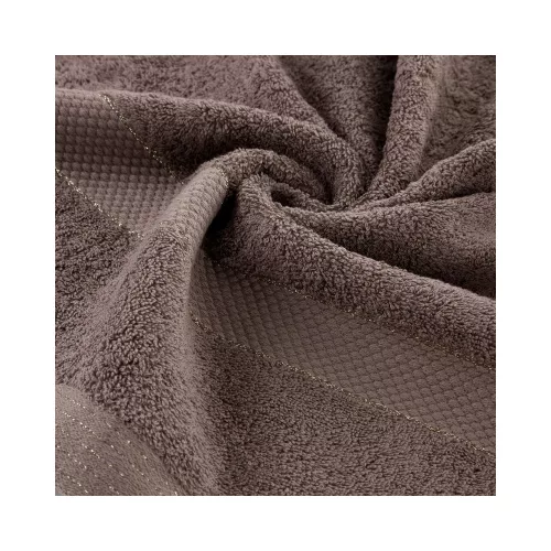 Bari lurex törölköző Világosbarna 70x140 cm