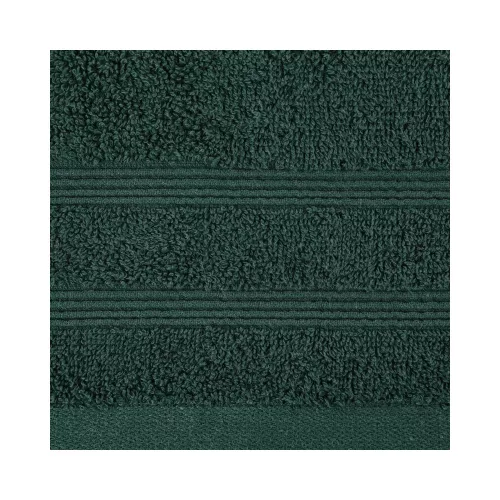 Aline pamut törölköző csíkos szegéllyel Zöld 50x90 cm