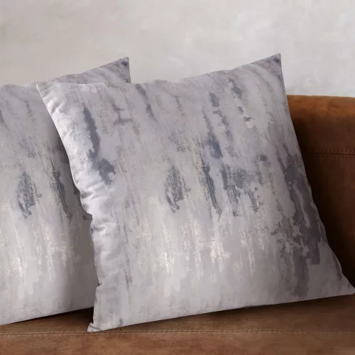 Tina bársony párnahuzat Szürke 45x45 cm