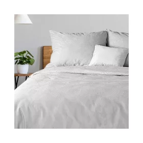 Damask ágyneműhuzat Fehér 220x200 cm - 70x80 cm 2db