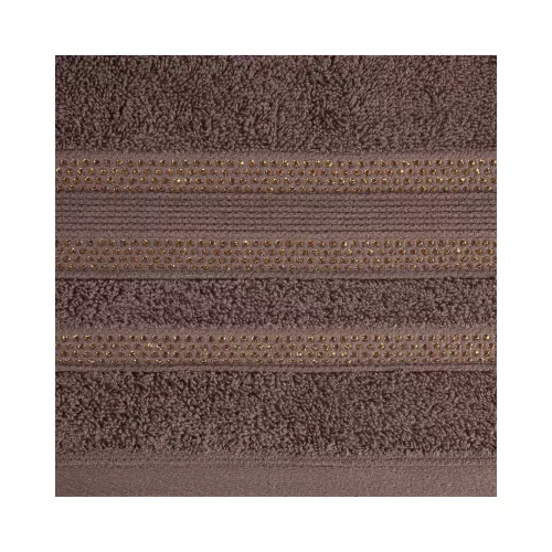 Judy lurex törölköző Világosbarna 70x140 cm