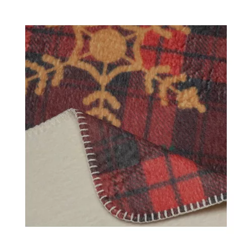 Cherry kockás karácsonyi takaró Piros 200x220 cm