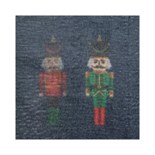 Peter karácsonyi pamut-akril takaró Sötétkék/bordó 200x220 cm