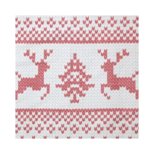 Noel karácsonyi pamut-akril takaró Fehér 200x220 cm