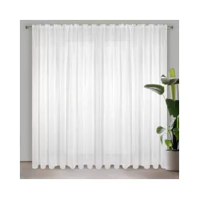   Lucy fényáteresztő függöny voile anyagból Fehér 400x270 cm
