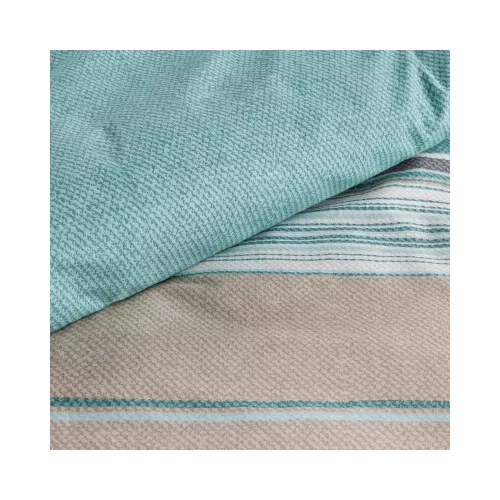 Sara36 pamut ágyneműhuzat Világos türkiz 220x200 cm - 70x80 cm 2db